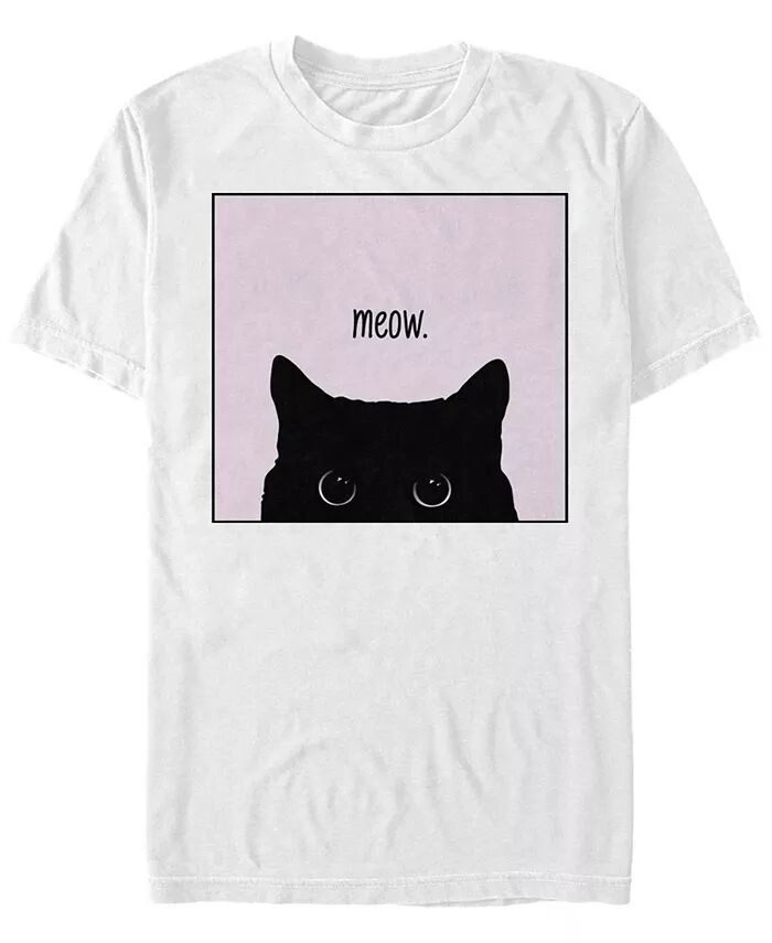 

Футболка мужская с коротким рукавом Peeking Cat Crew Fifth Sun, белый