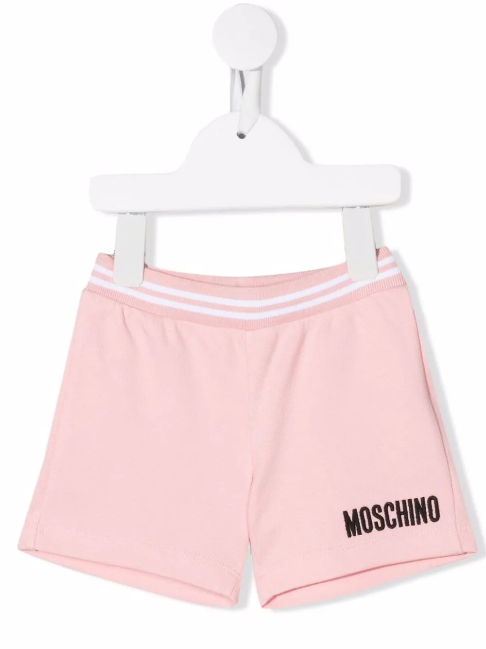 

Шорты с логотипом Moschino Kids, розовый