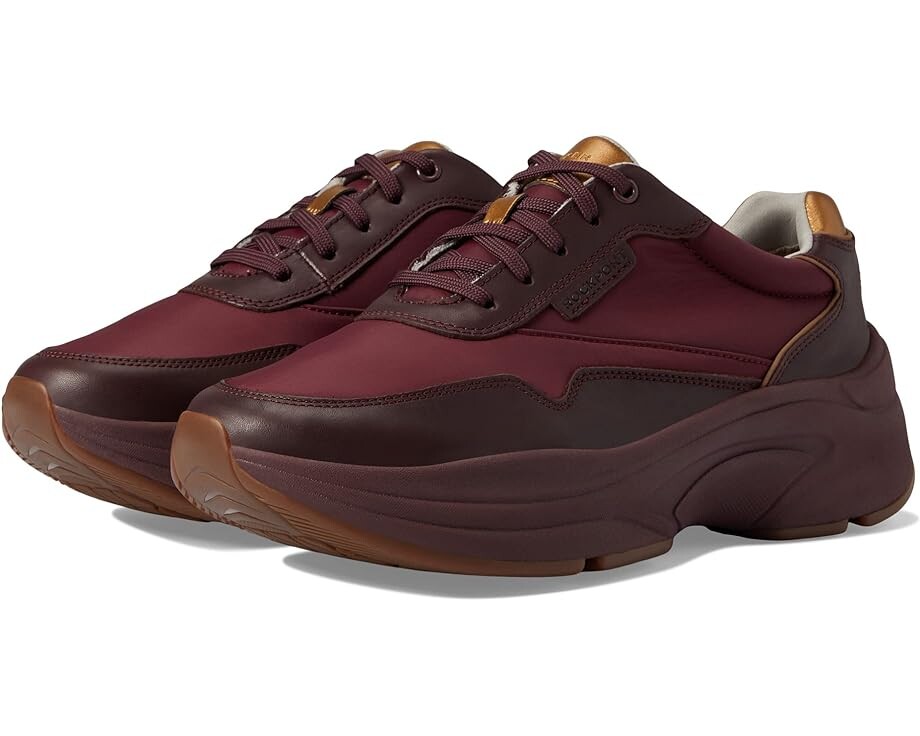

Кроссовки Rockport Prowalker Premium, цвет Tawny Port Leather/Textile