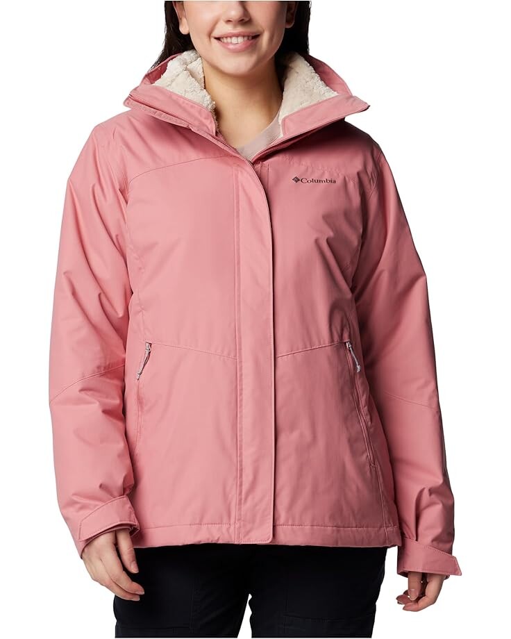 

Куртка Columbia Bugaboo III Fleece Interchange Jacket, цвет Pink Agave