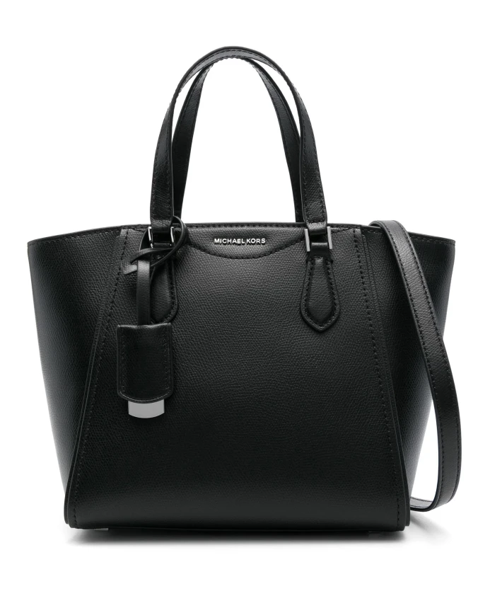 

Кожаная сумка через плечо Michael Kors, черный