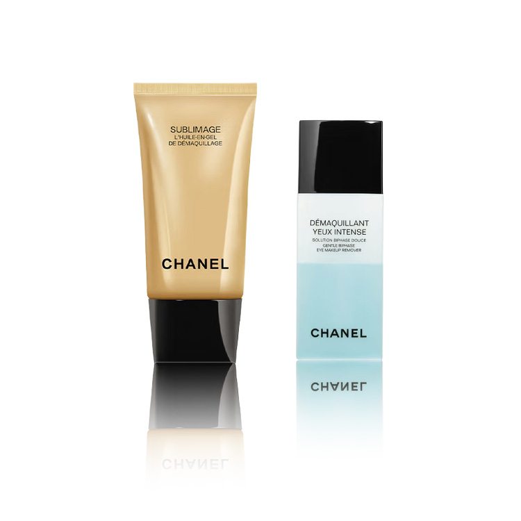 

CHANEL Набор для ухода за кожей Luxury Style Essence Gold Brick Box для осветления темных пятен, увлажнения и антиоксидантной защиты 150мл+125мл+50г