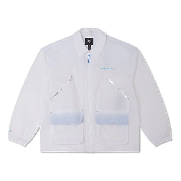 

Куртка white pack light weight jachet 'white' Converse, белый