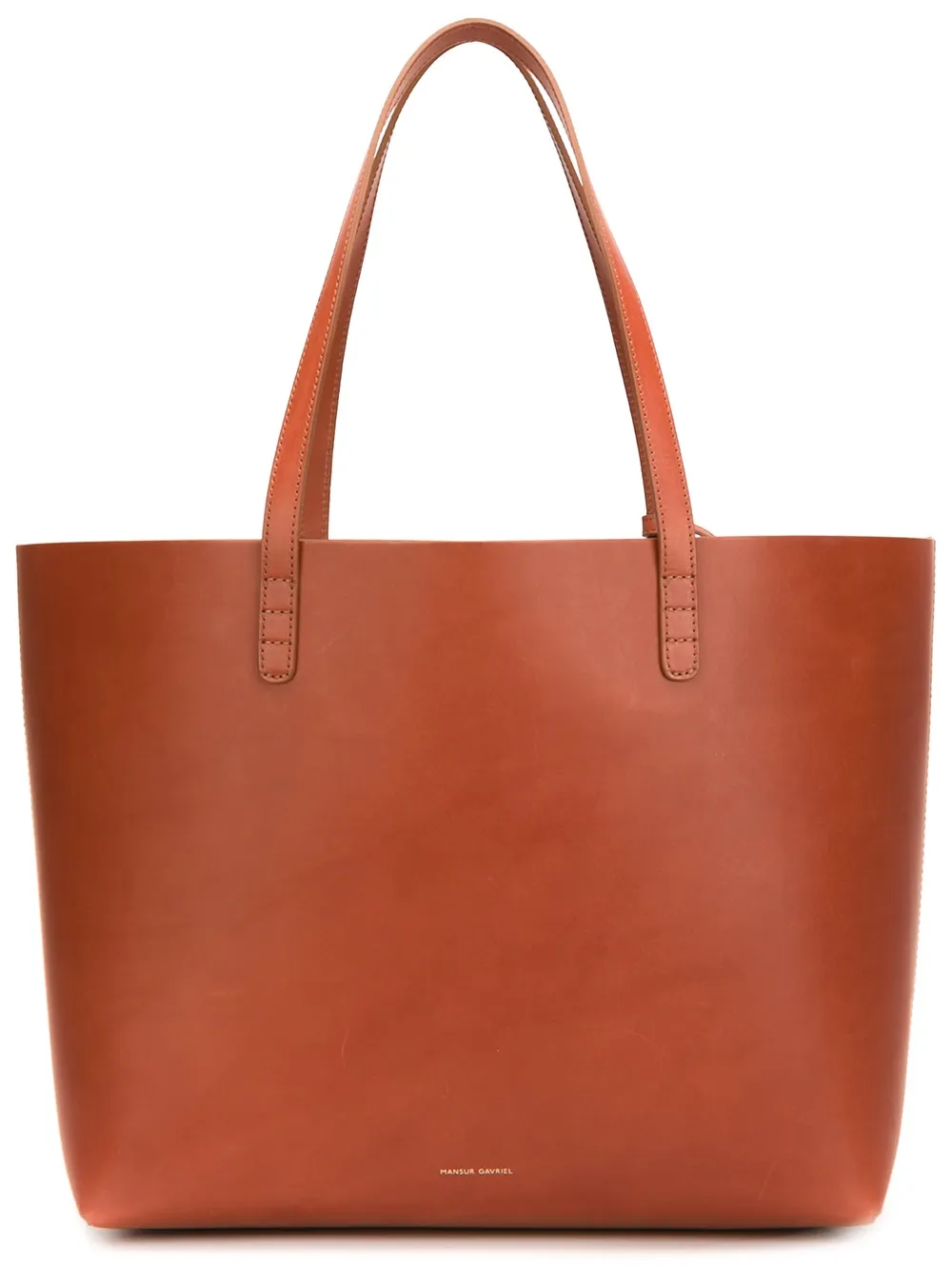 

Классическая сумка-тоут Mansur Gavriel, коричневый
