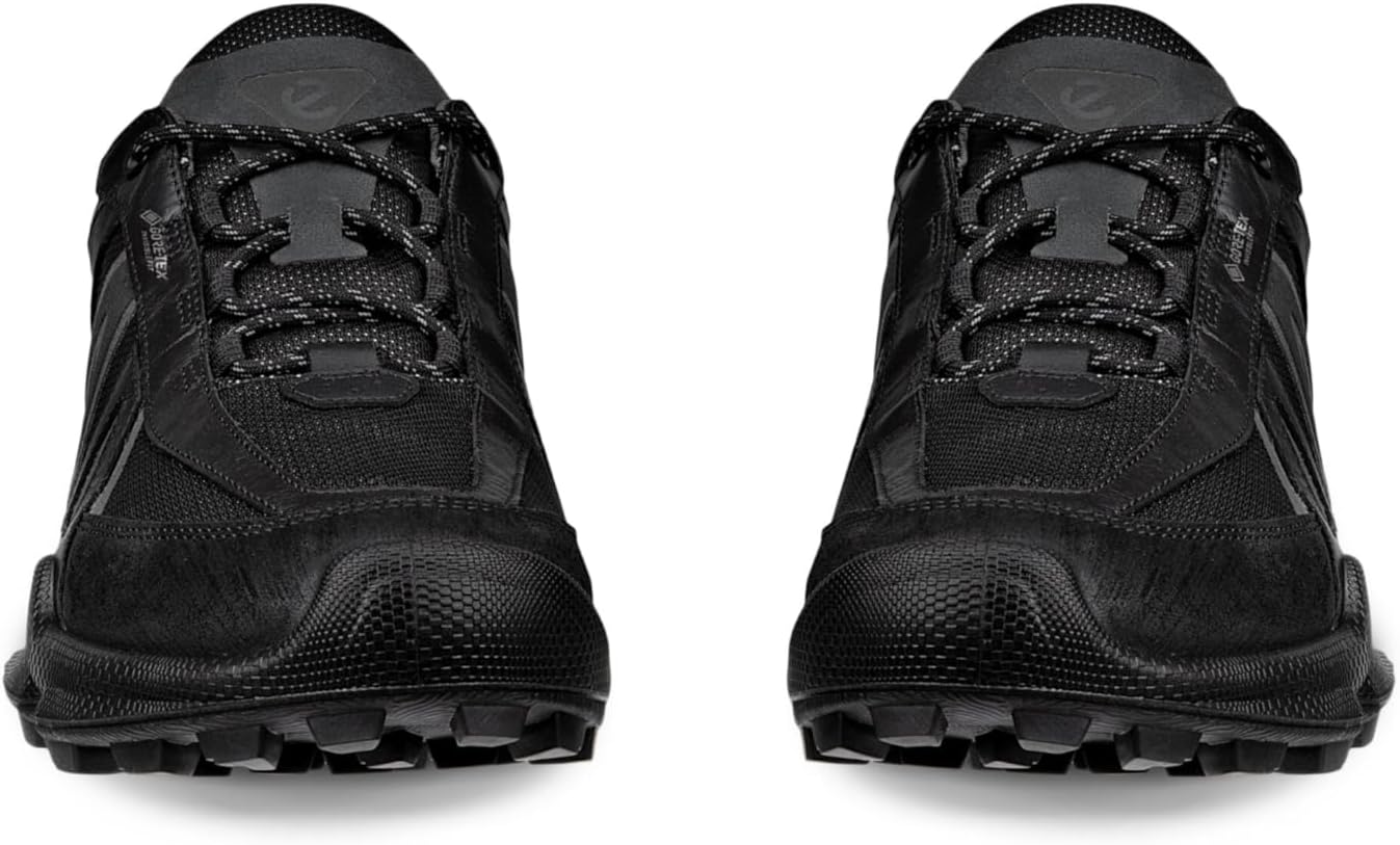 Мужские водонепроницаемые беговые кроссовки ECCO Biom C-Trail Gore-tex, черный — фото 2