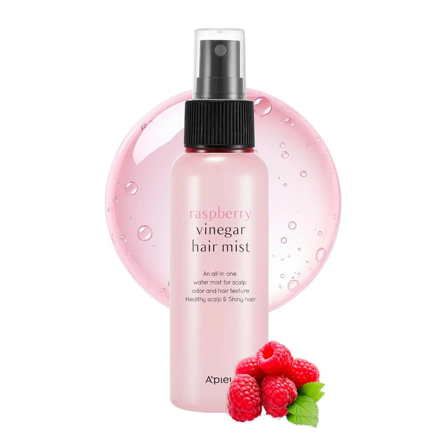 Спрей для волос A'PIEU Raspberry Vinegar Hair Mist A'Pieu(アピュー)