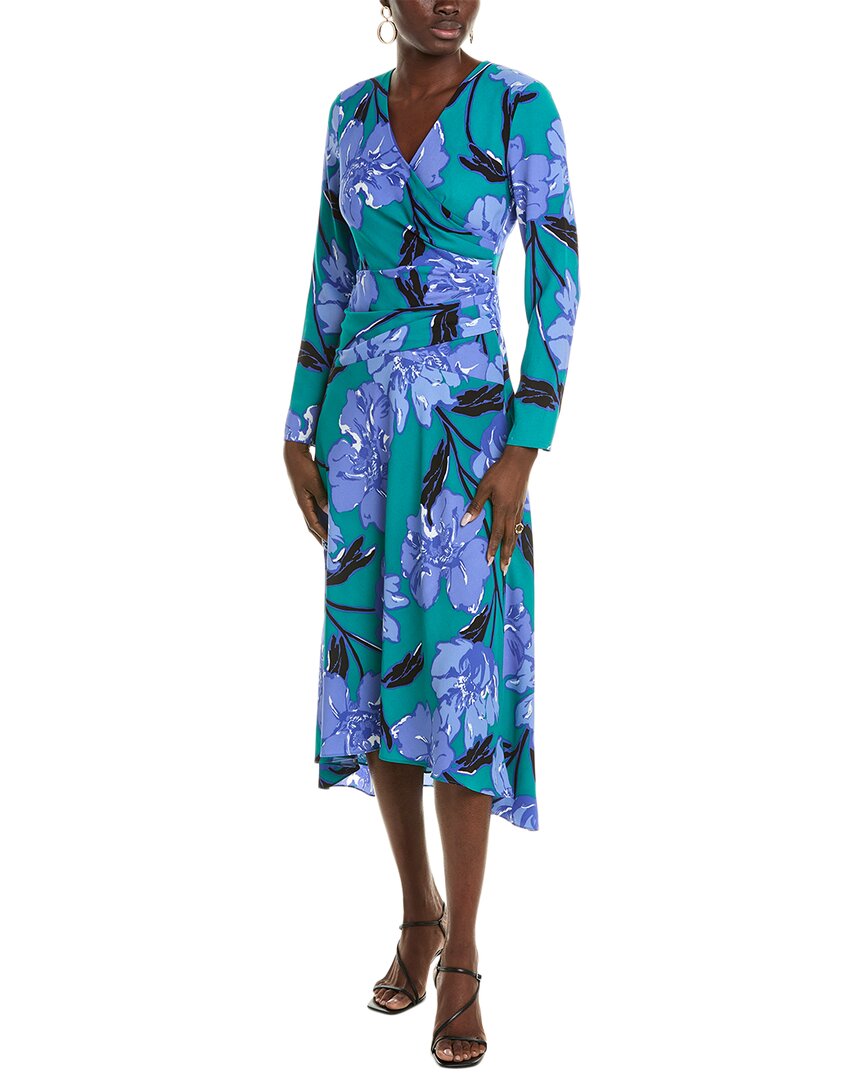 

Платье миди Diane von Furstenberg Ferononia, зеленый