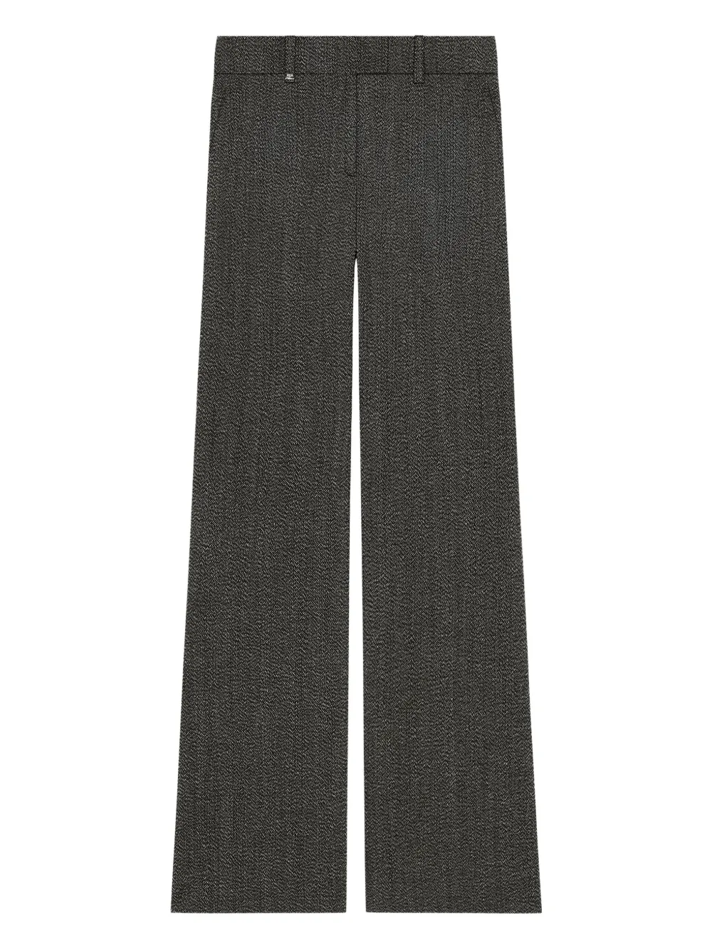 

Шерстяные брюки Courrèges, черный