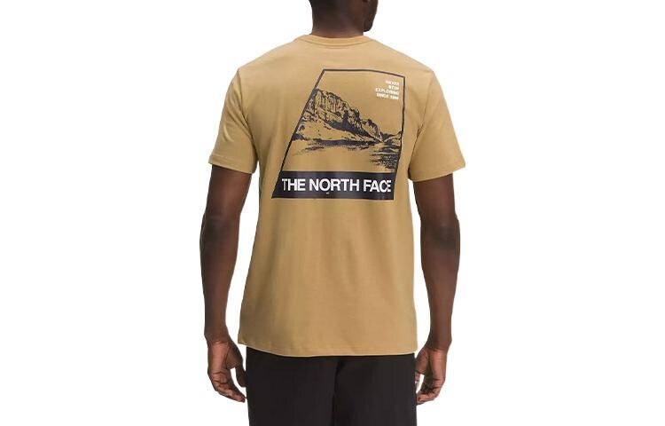

Футболка мужская хаки The North Face, хаки