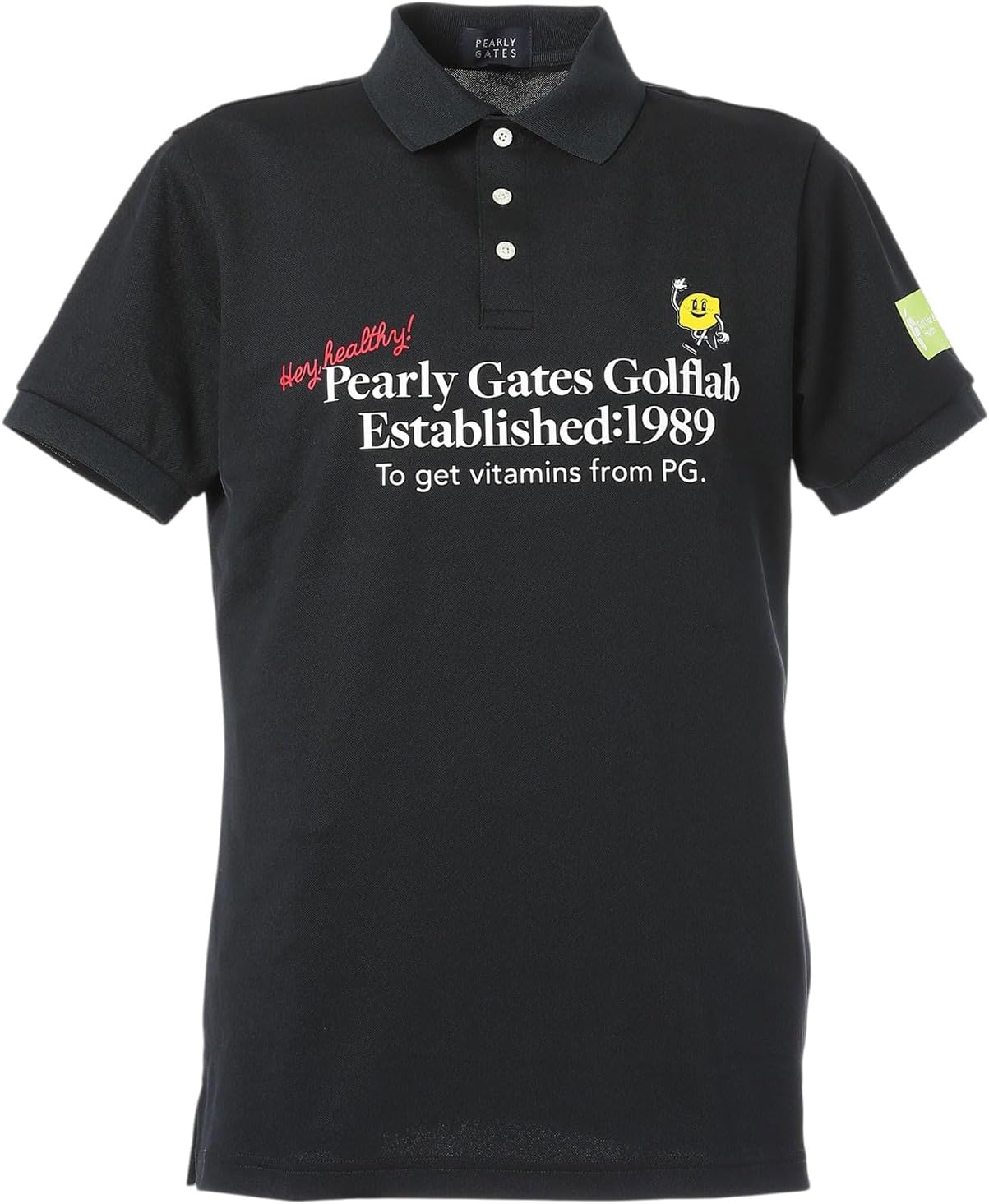 

Мужская поло-рубашка с коротким рукавом Parly Gates 053-5160501 (из влагоотводящей сетки) / для гольфа Pearly Gates, темно-синий