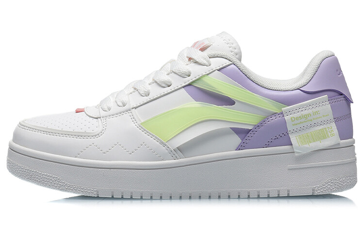 

Кроссовки LINING Skateboard Shoes Women's Low-Top Moonlight Purple