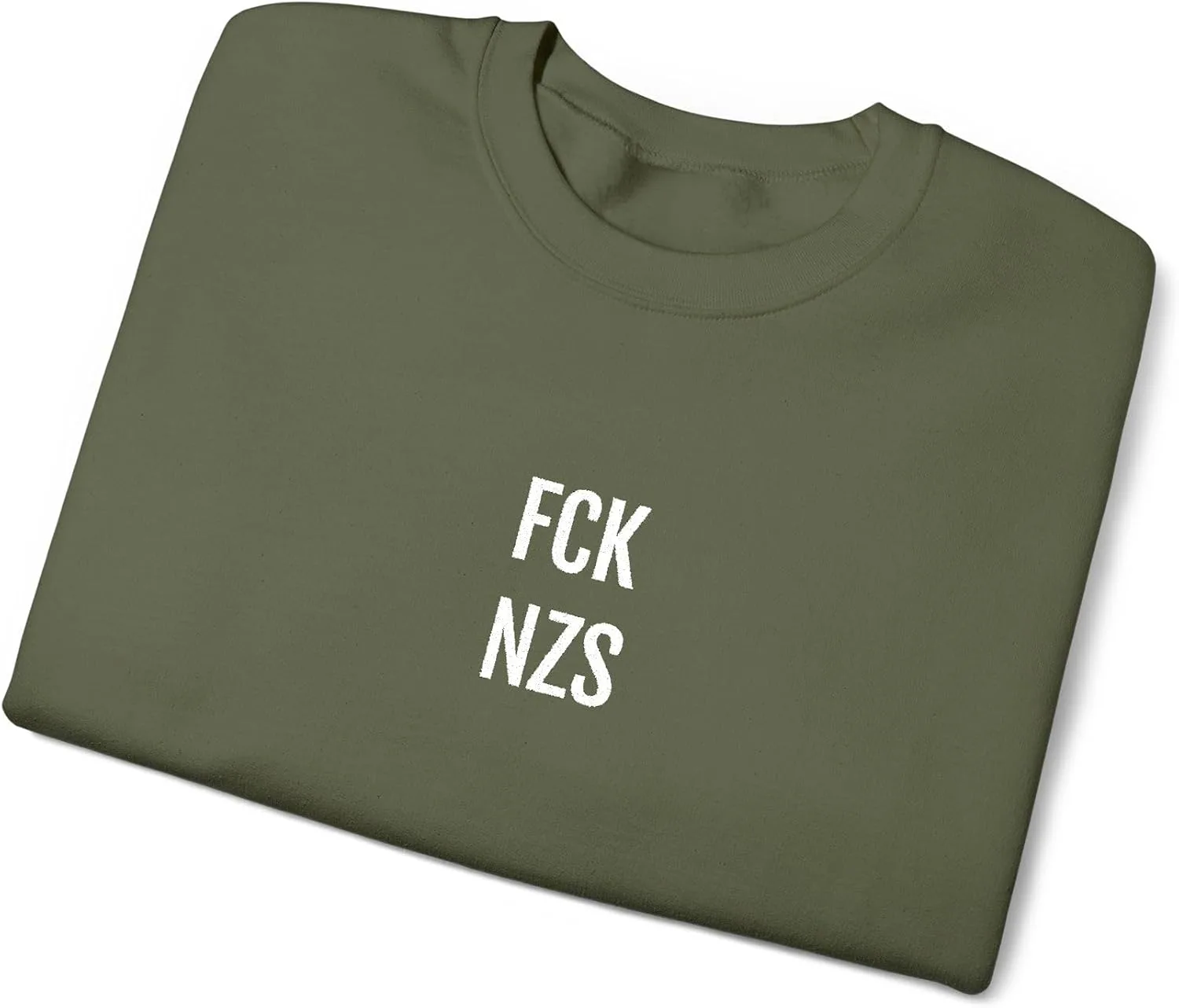 

Вышитый FCK NZS унисекс свитшот, антифашистский
