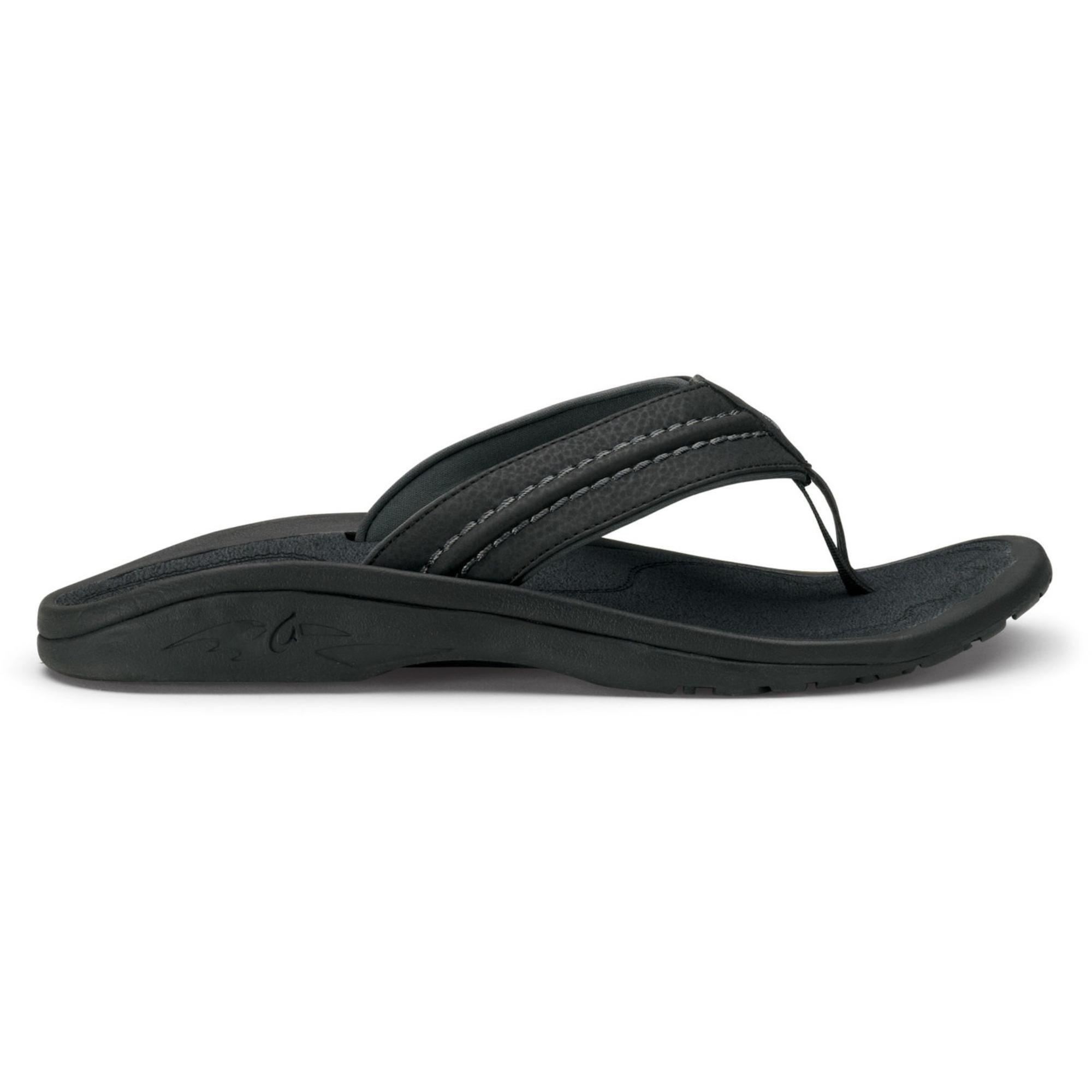 Мужские сандалии Hokua OluKai, Black/Dark Shadow