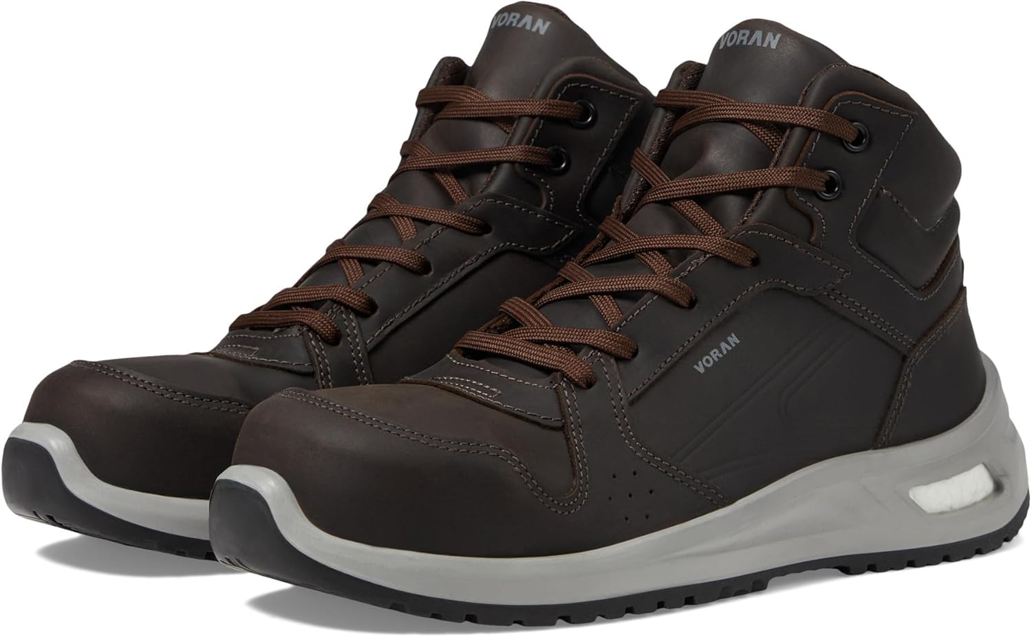 

Мужские ботинки VORAN с композитным носком, легкие, удобные, эргономичные, с защитой от электрического удара, противоскользящие, для складов и производства, коричневый