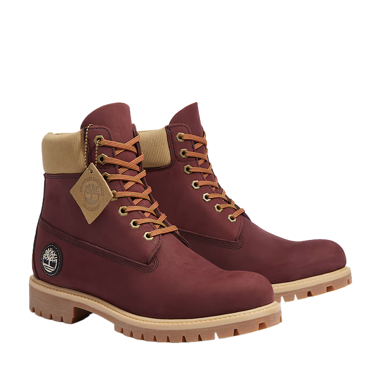 PREMIUM мужские ботинки Timberland, красный — фото 4