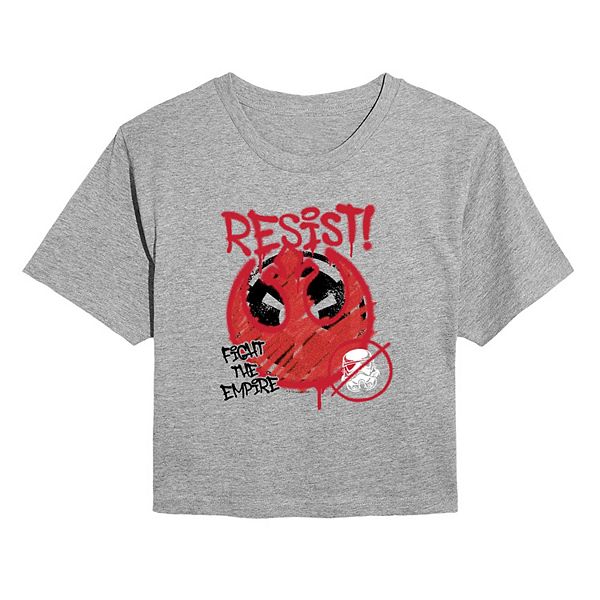 

Футболка Juniors' Rebel Alliance Resist! Star Wars
