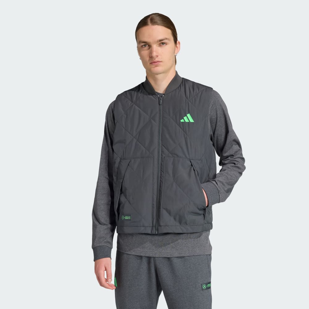 

Жилет Adidas Mercedes - AMG Petronas Formula One Team Premium Sweat Vest, цвет Dgh Solid Grey