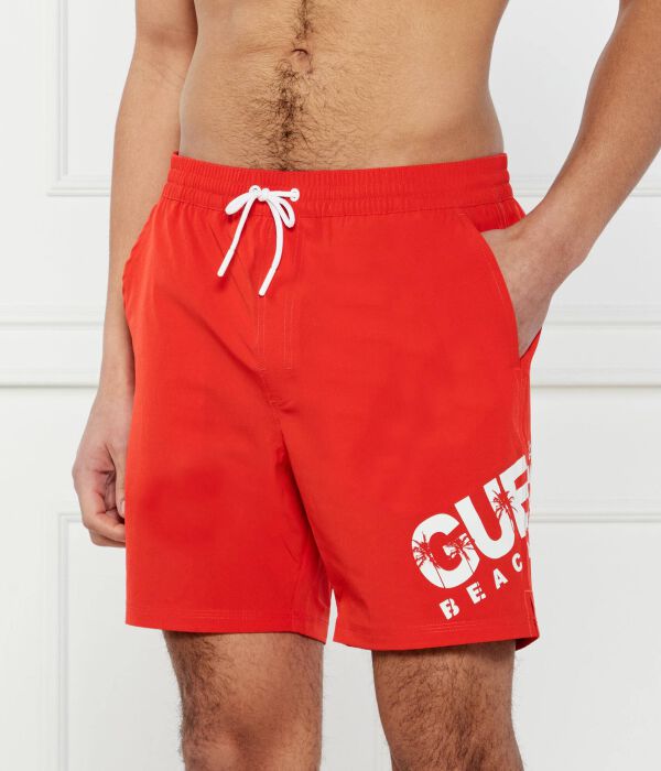 

Шорты для плавания Regular fit Guess Underwear, красный
