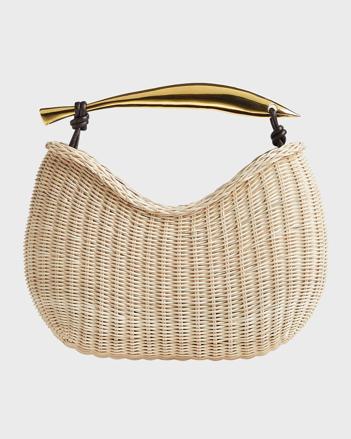 

Маленькая сумка Sardine Cage с верхней ручкой Bottega Veneta, цвет Natural Fondant