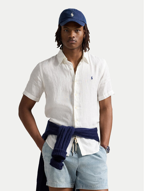 

Рубашка с индивидуальным пошивом 710968912008 Polo Ralph Lauren, белый
