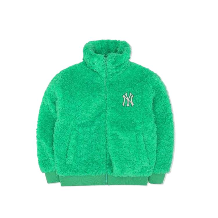 

MLB Нью-Йорк Янкиз бархатное пальто женское зелёное, Green