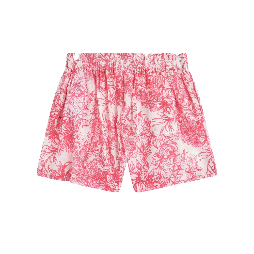 

Sundek эластичные шорты с принтом Fleur de joie, розовый