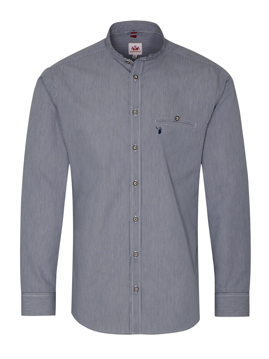 

Рубашка на пуговицах классического кроя SPIETH & WENSKY Alexander, пыльно-синий