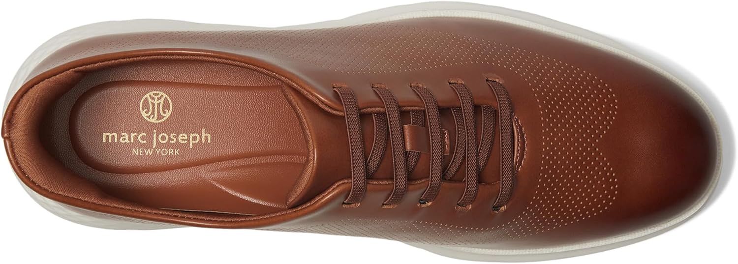 Мужские оксфорды Marc Joseph New York Gold Street (технология Hands Free), Cognac Napa Leather — фото 2