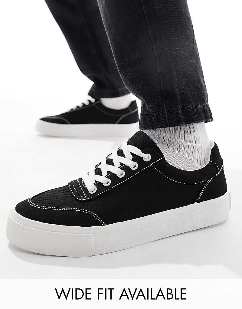 

ASOS DESIGN – Черные кроссовки, Черный, ASOS DESIGN – Черные кроссовки