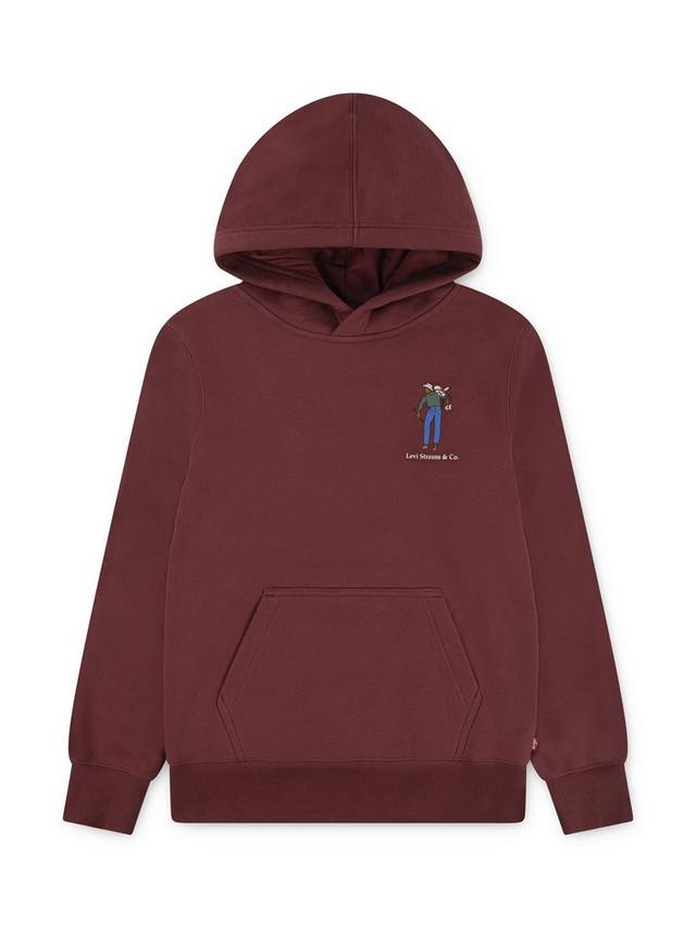 

Детская толстовка из хлопкового микса Saddle Ready Levi's, Red Pear