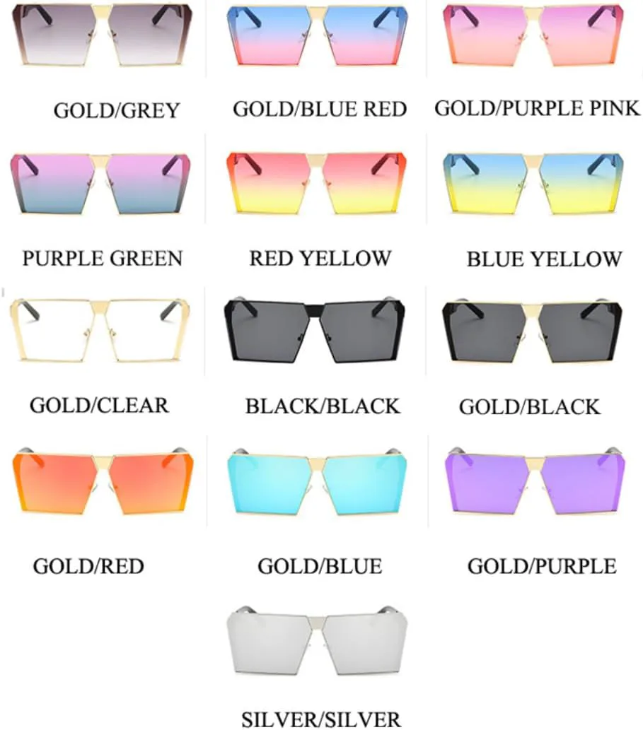 

Металлические солнцезащитные очки для женщин и мужчин, модные, в большой оправе, солнцезащитные очки-маски, винтажные женские очки VRTRFFTR, Gold-purple Green