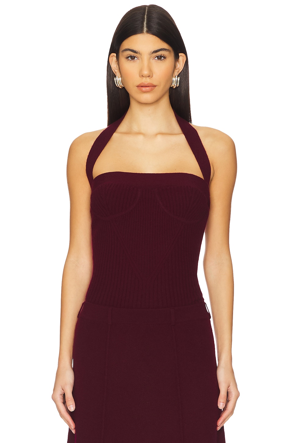 

Лиана топ Lisa Yang, цвет deep plum