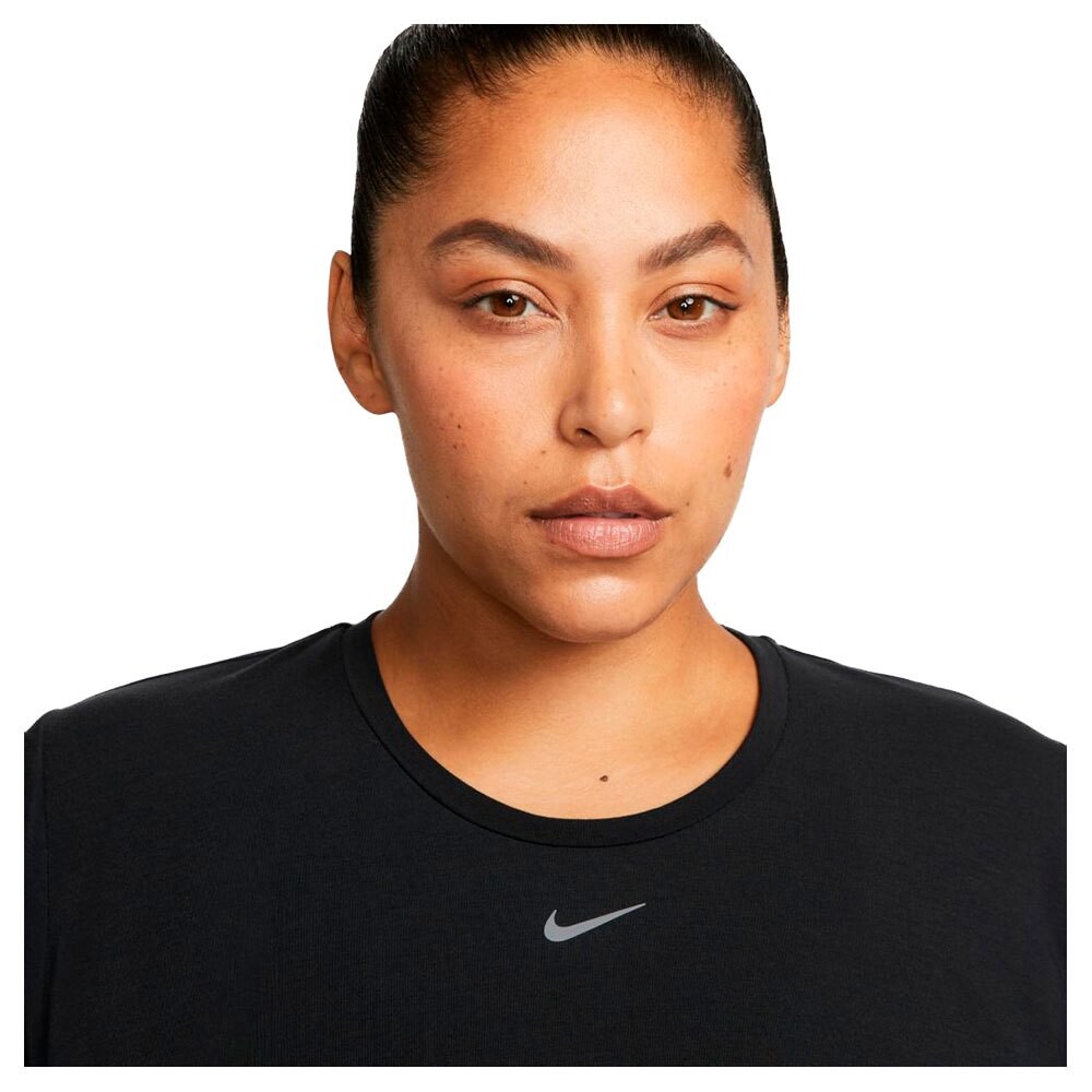 Футболка с коротким рукавом Nike Dri Fit One Luxe Twist Standard Fit, черный — фото 3