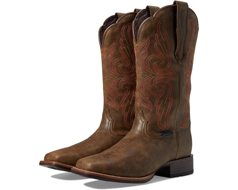 Сапоги женские Ariat Primera Stretchfit ковбойские с вышивкой, коричневый