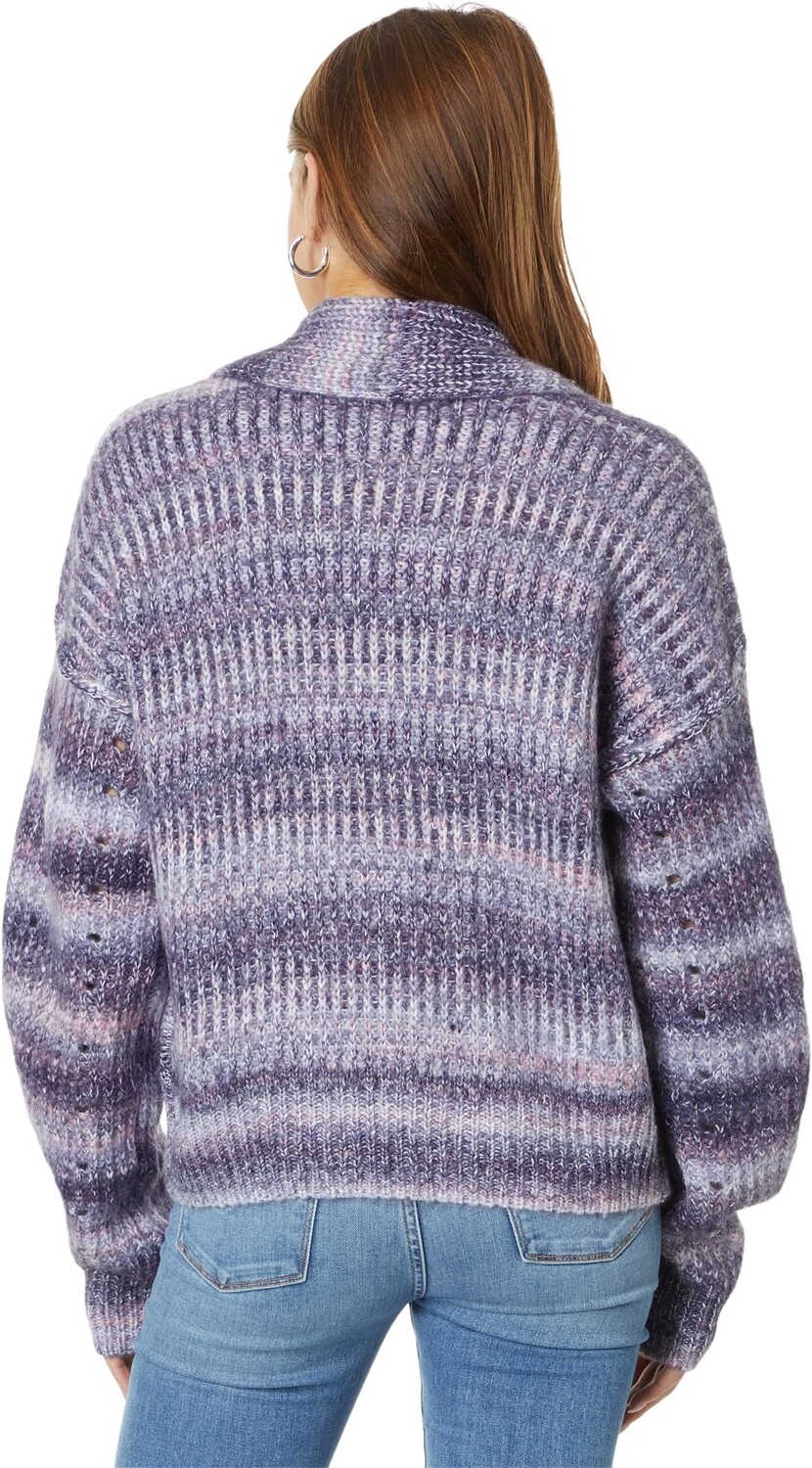 

Свитер Toggle Front Cardigan Lucky Brand, цвет Berry Conserve Multi