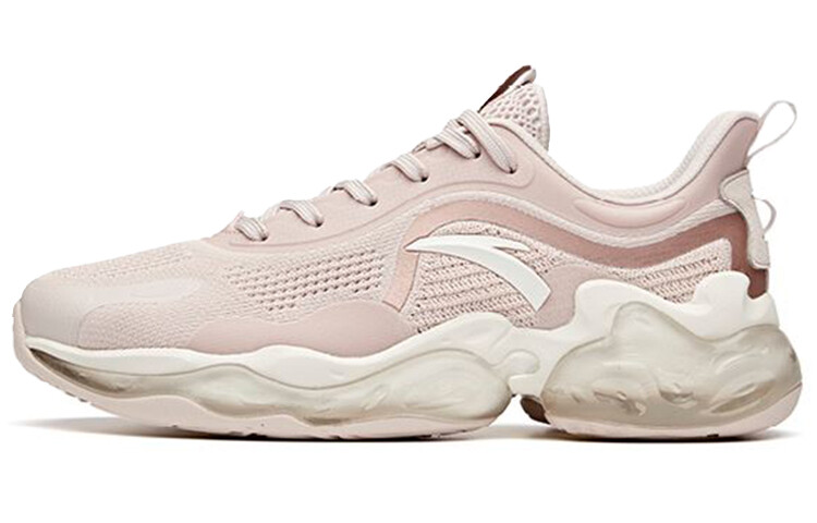 

Кроссовки женские низкие Lotus Grey/розовое золото Anta