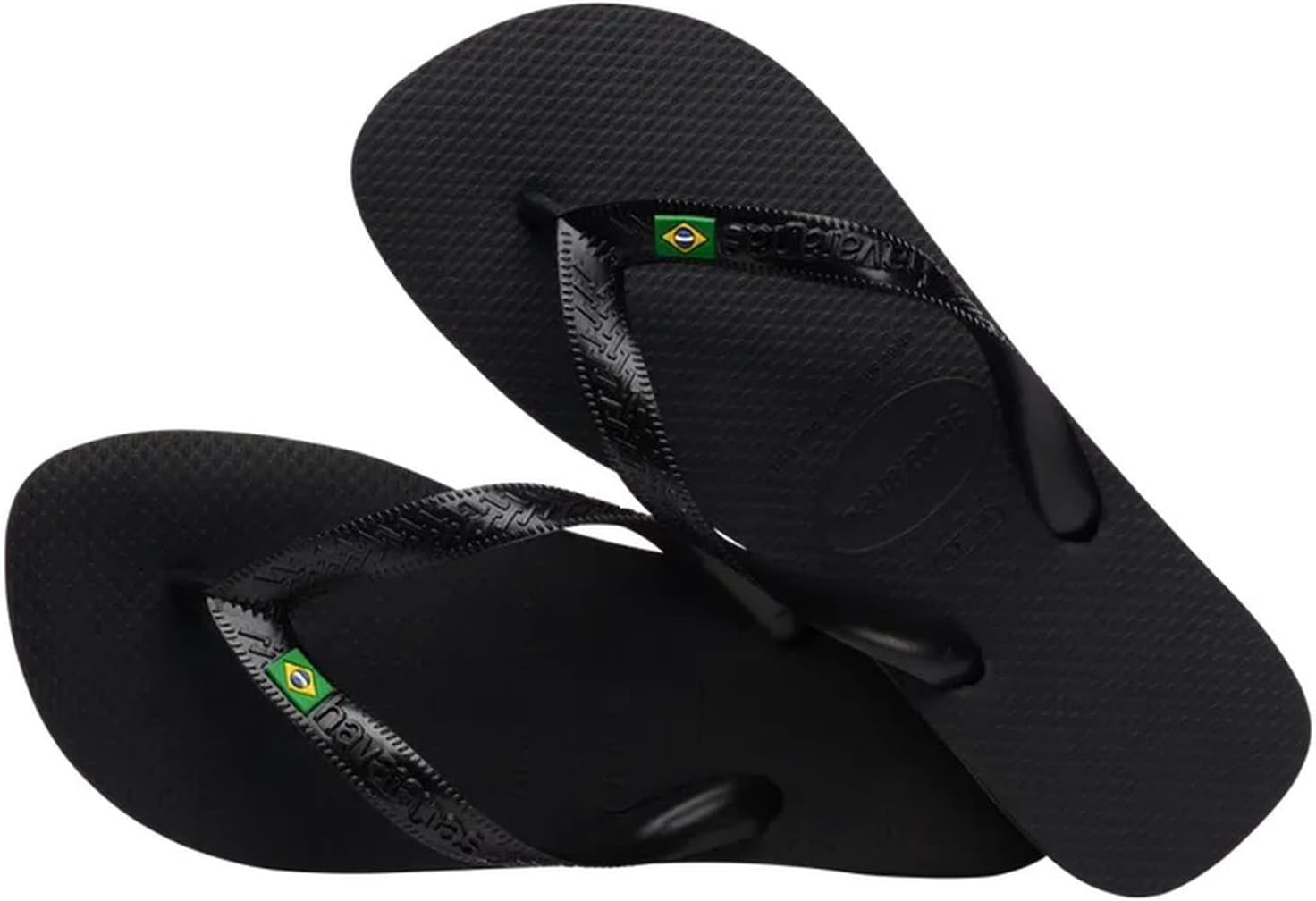 Мужские вьетнамки Havaianas Brazil, черный — фото 4