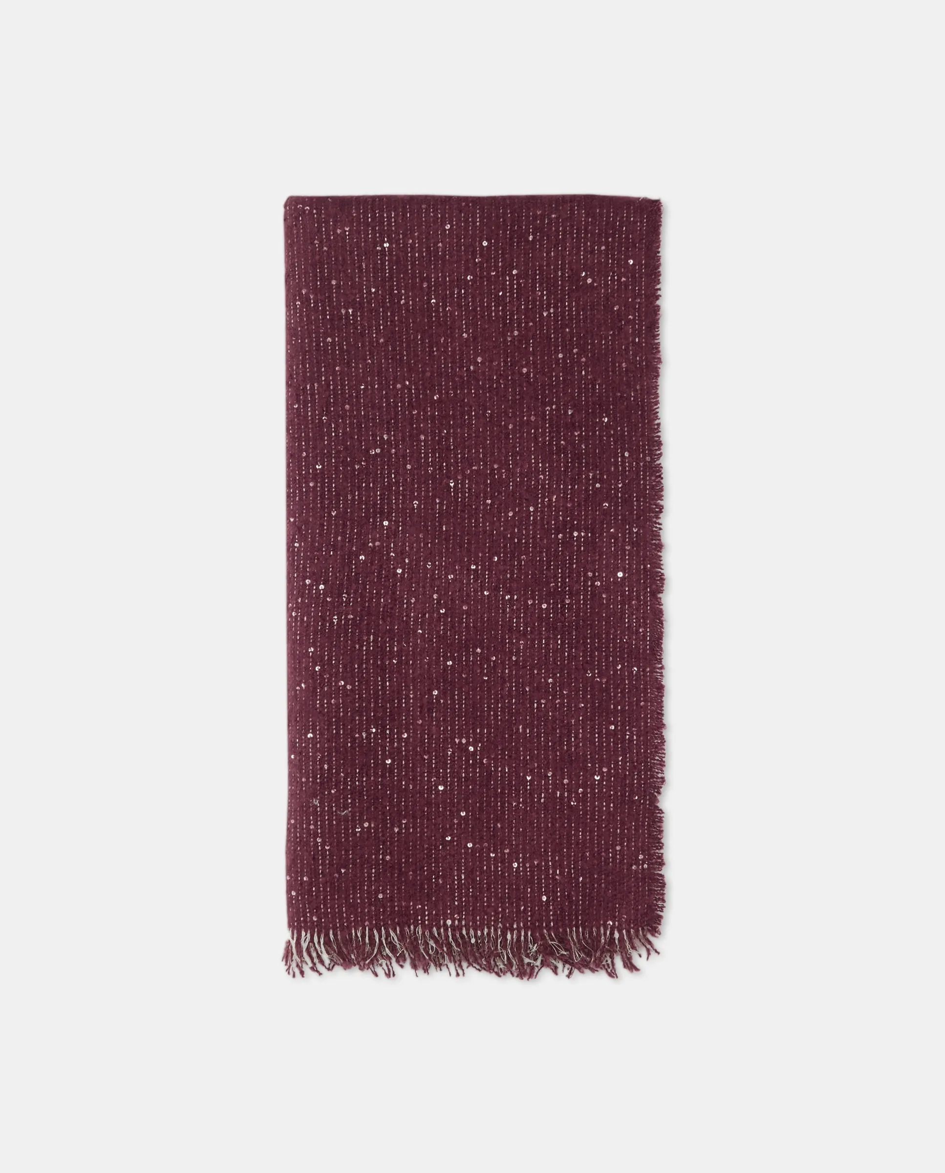 

Женский однотонный шарф из полиэстера Southern Cotton, ярко-красный