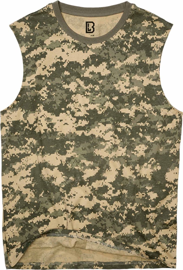 

Футболка Brandit sleeveless Shirt, цвет Grey/Beige