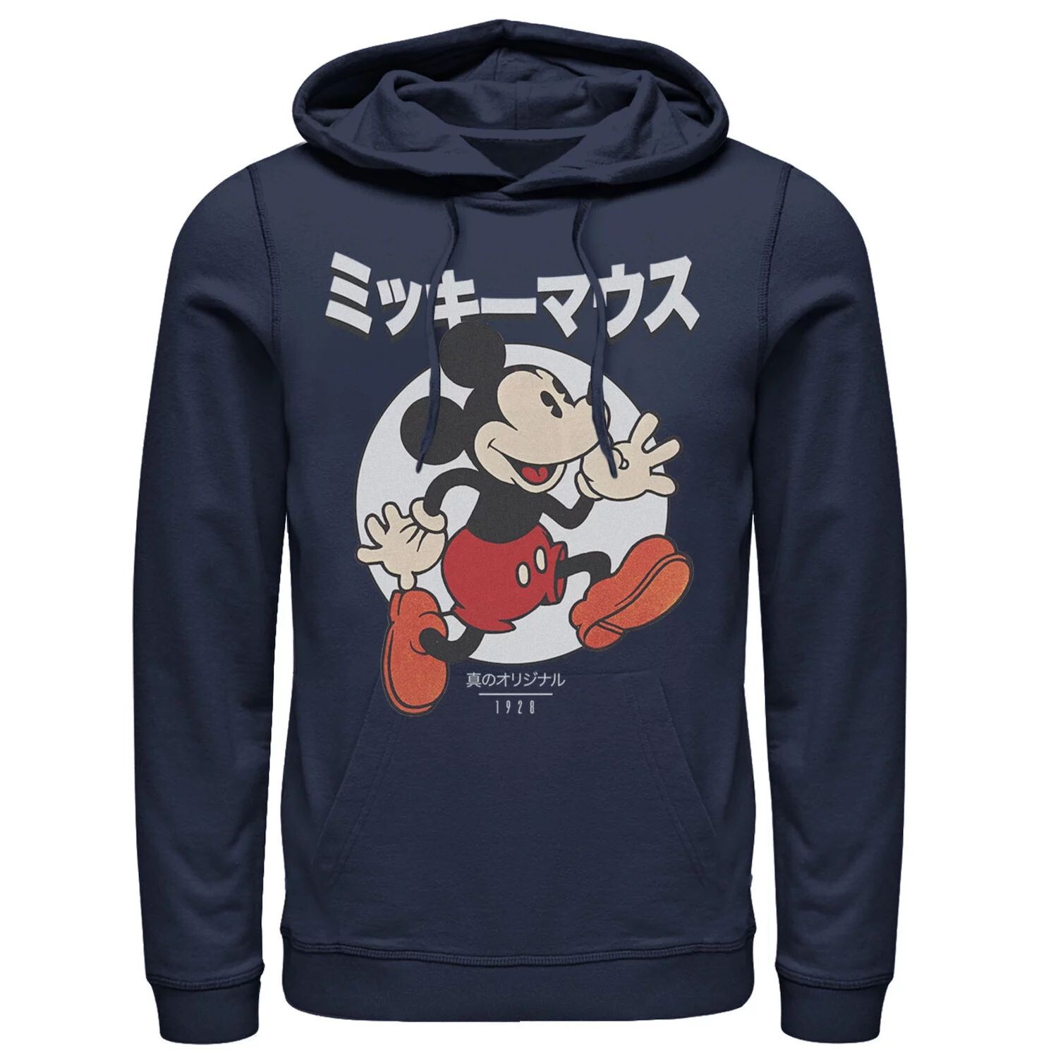 

Мужская толстовка с капюшоном Disney Mickey Mouse Kanji Vintage Logo 1928