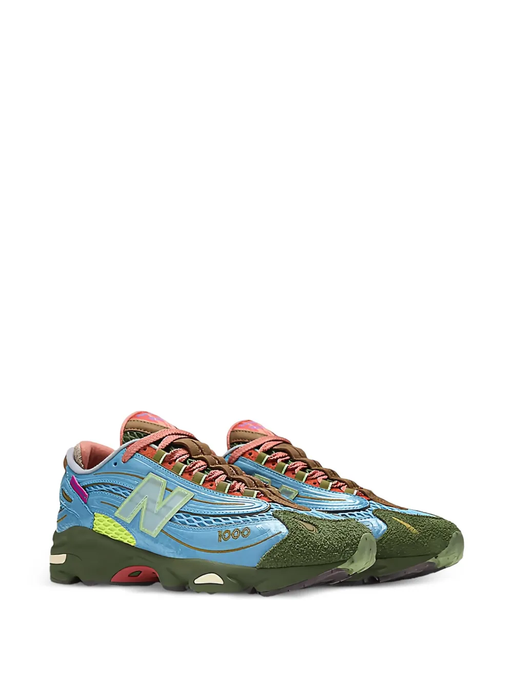 Кроссовки 1000 из коллаборации с Salehe Bembury NEW BALANCE, синий — фото 2