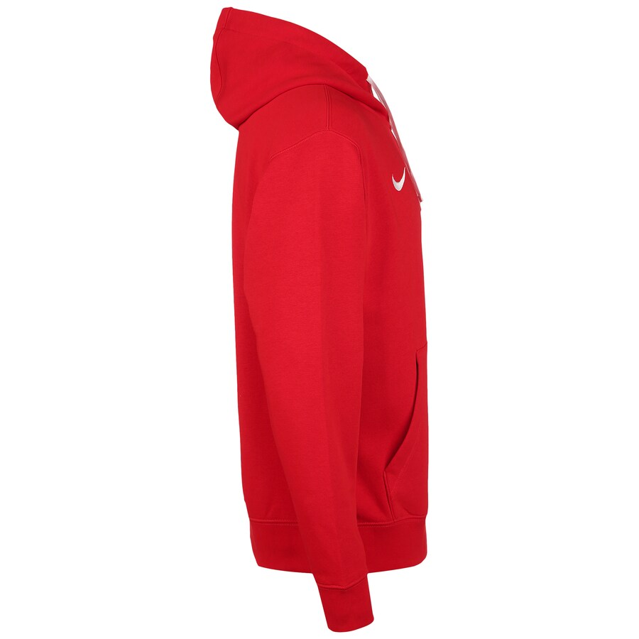 Спортивная толстовка с капюшоном на молнии NIKE Park 20, цвет Cherry red — фото 3