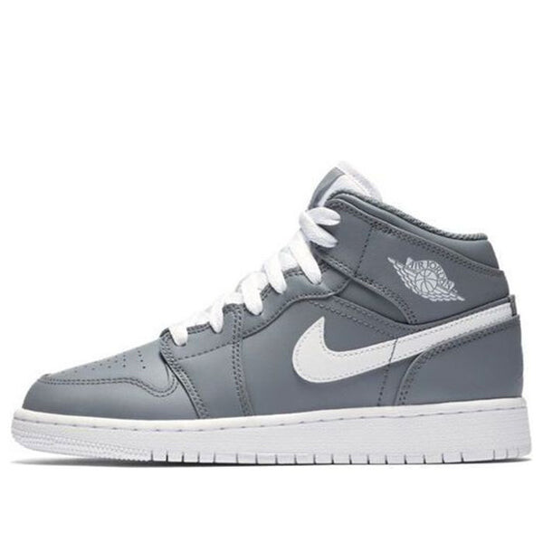 

Кроссовки 1 средние Air Jordan, серый