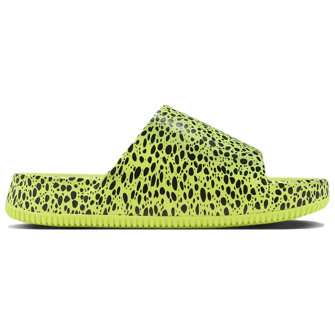 Calm Slide Electric Pack Olympic Safari Volt Nike, neon желтый/темно-синий черный — фото 3