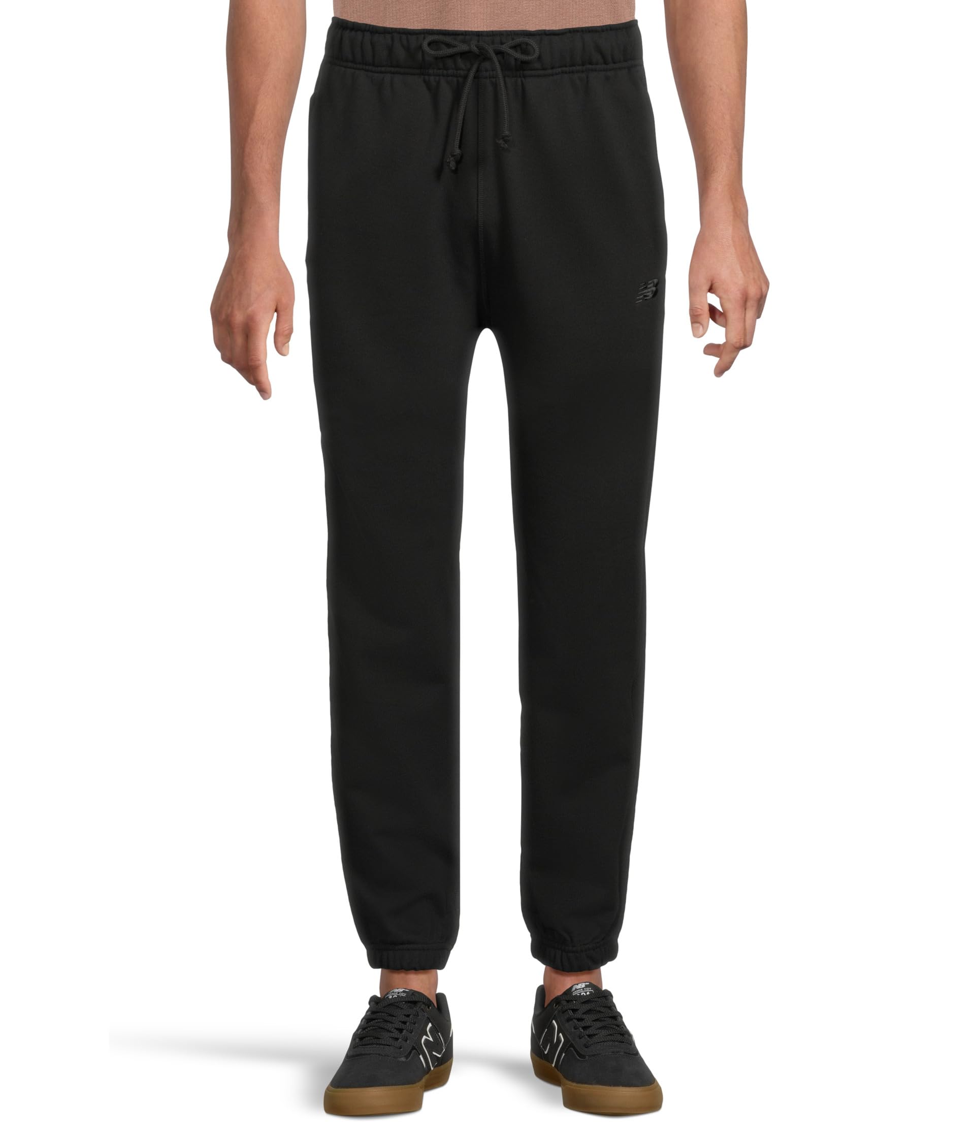 

Брюки New Balance Athletics French Terry Joggers, черный