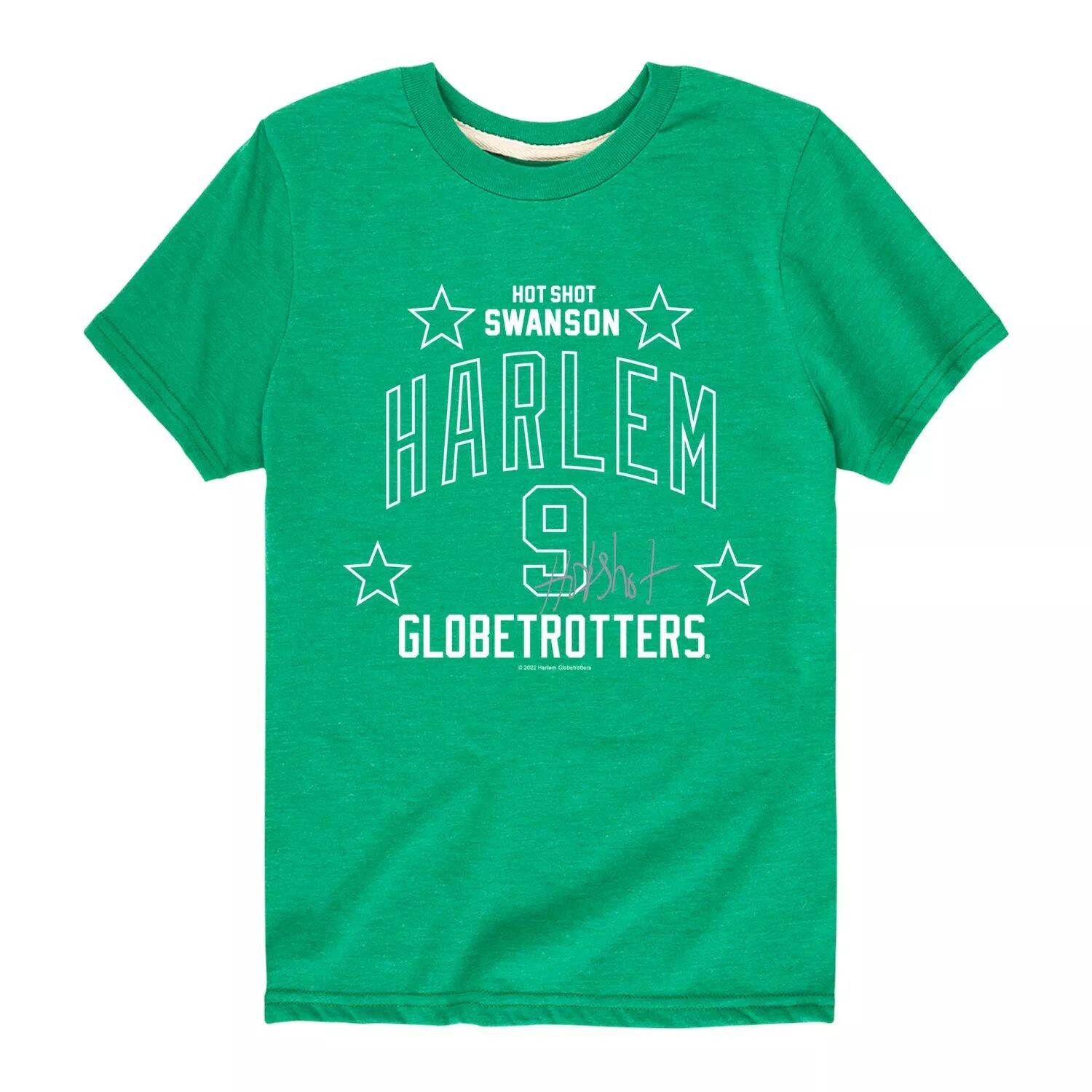 

Футболка Harlem Globetrotters Swanson для мальчиков 8–20 лет с рисунком Licensed Character, зеленый