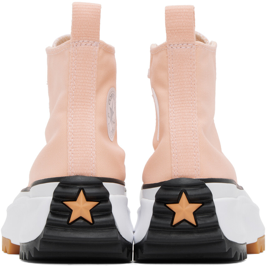 Розовые кроссовки Converse Run Star Hike — фото 2