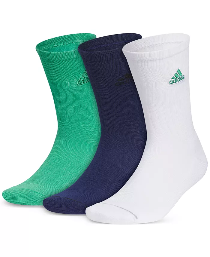 

Мужские классические махровые носки Crew, 3 пары adidas, зеленый
