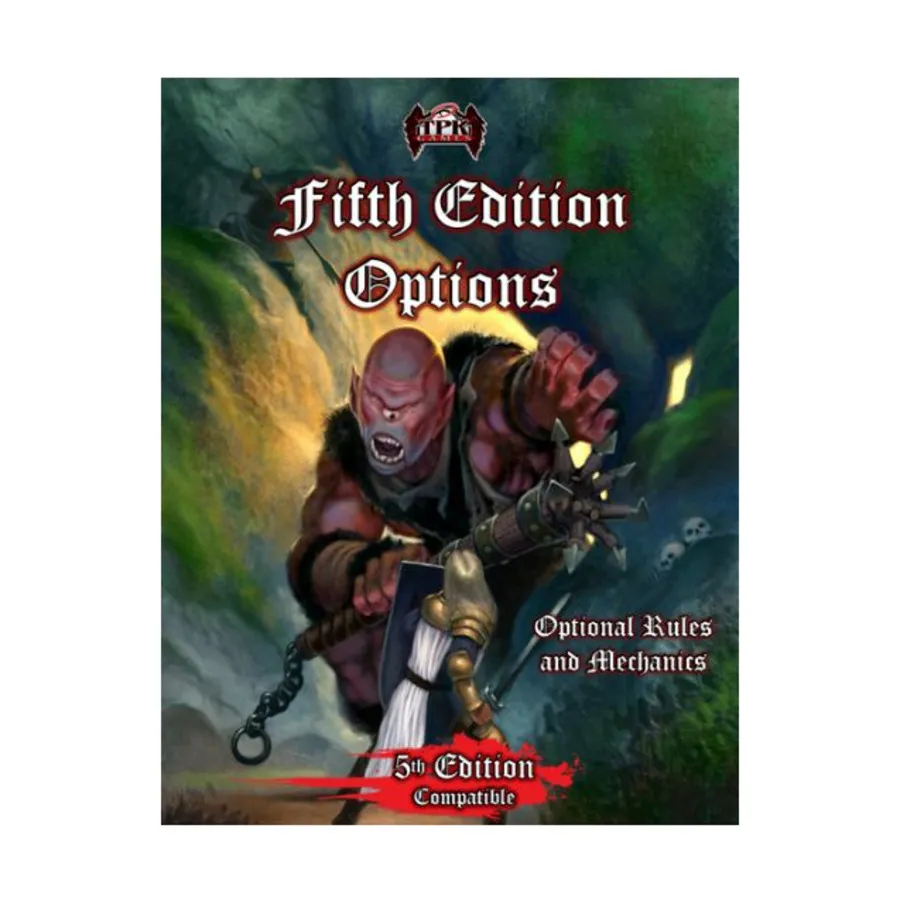 

Fifth Edition Options, Dungeons & Dragons (5th Edition) (Total Party Kill Games), мягкая обложка