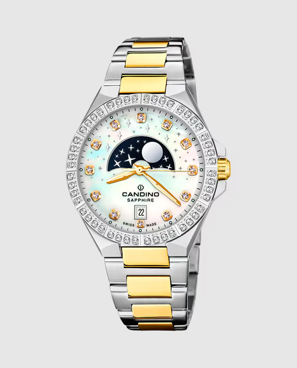 

C4761/1 Lady Elegance разноцветные женские часы из стали Candino, мультиколор